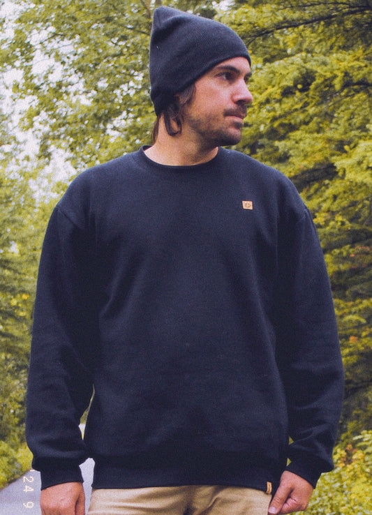 MEN'S CREWNECK - BLACK