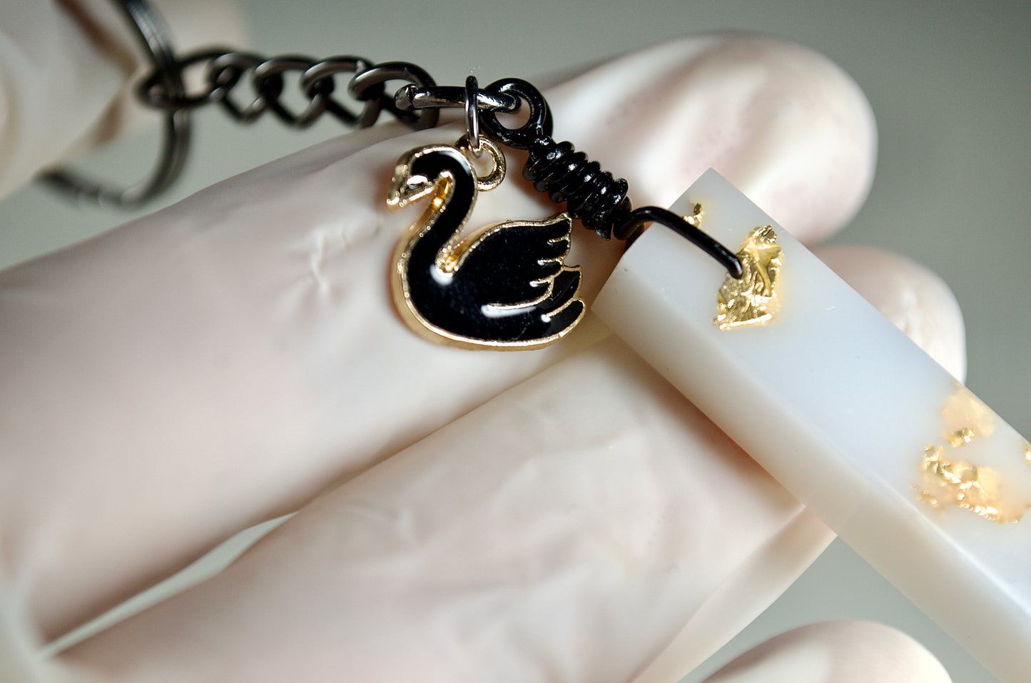WHITE CORAL SWAN